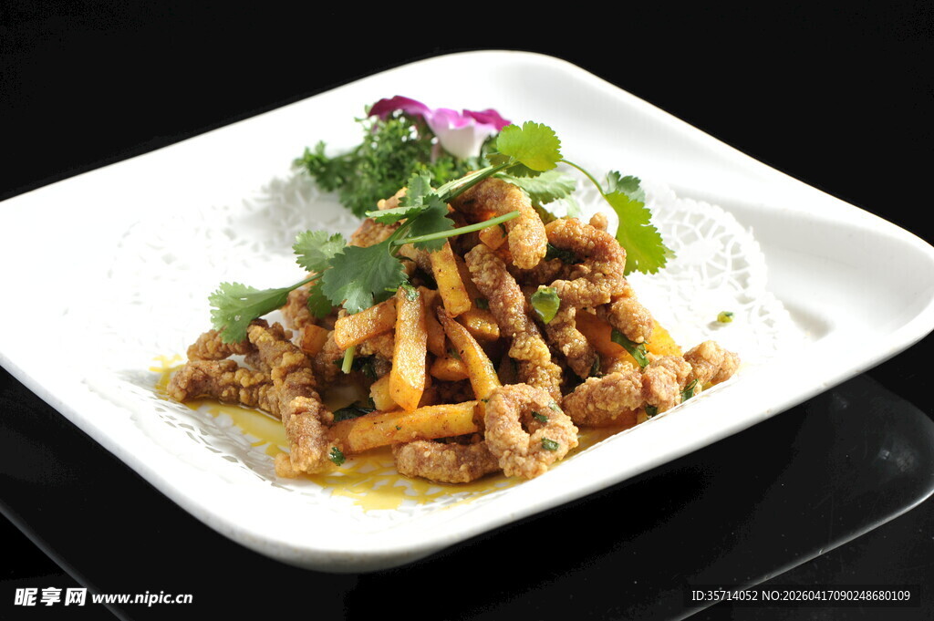 美味香辣酥肉