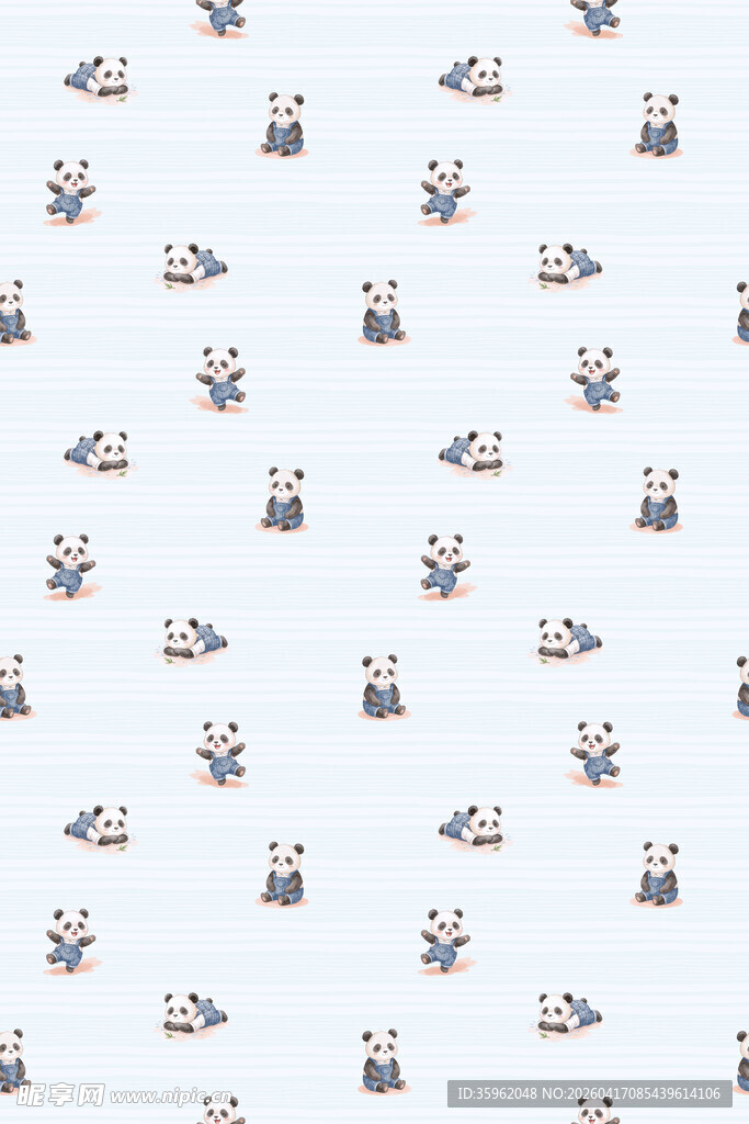 动物图案无缝背景纹理