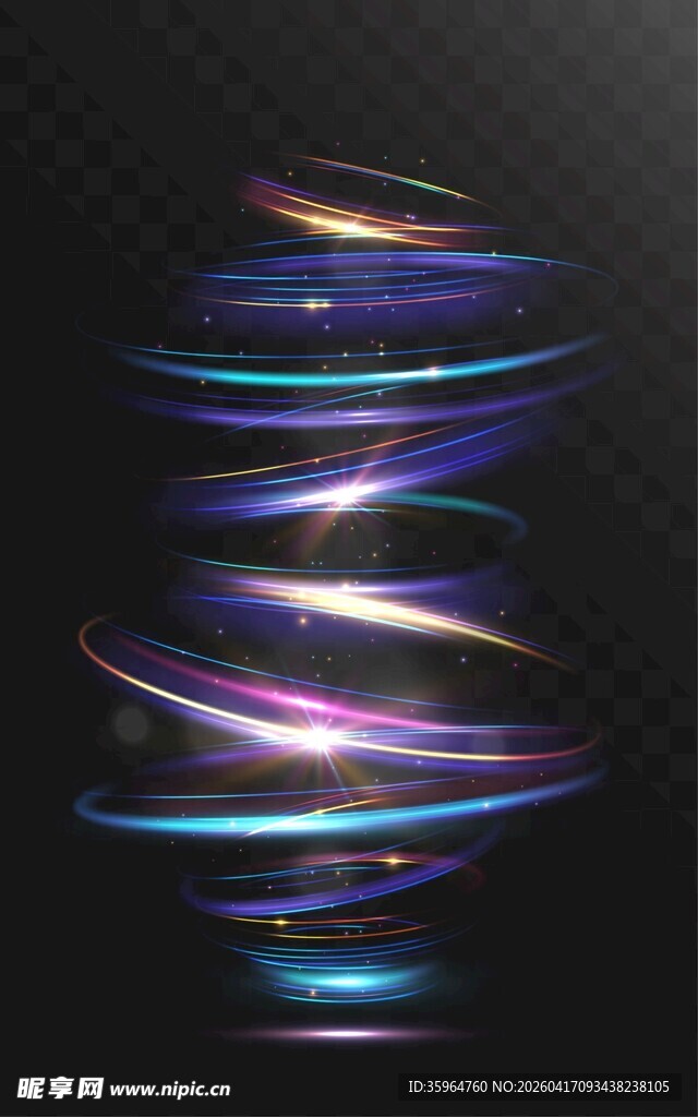 光效旋纹背景