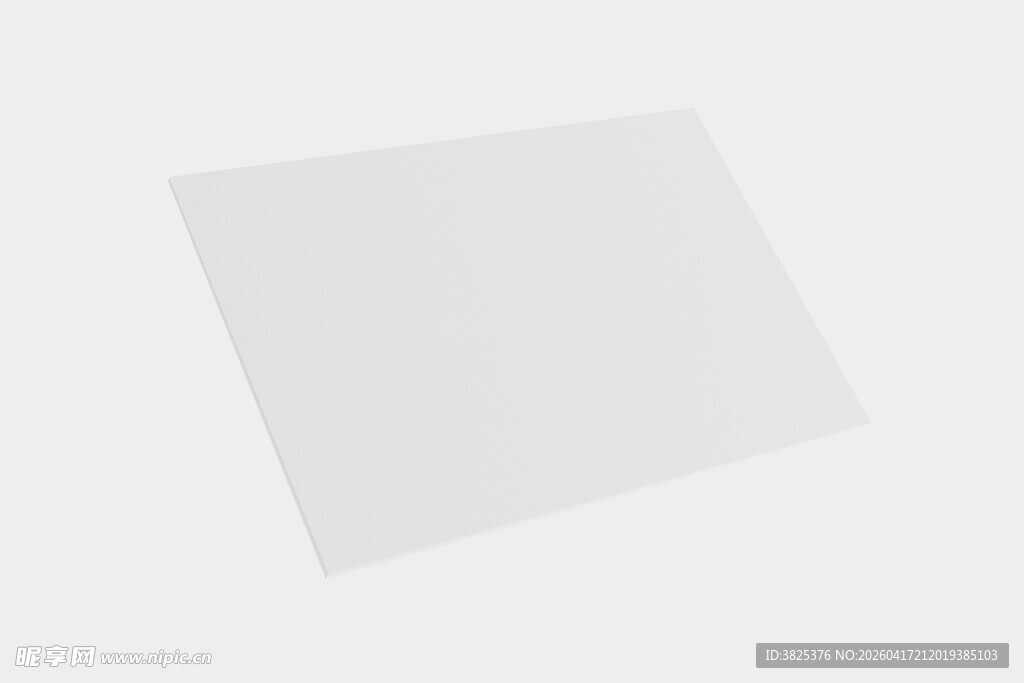 6比9空白信封设计展示样机