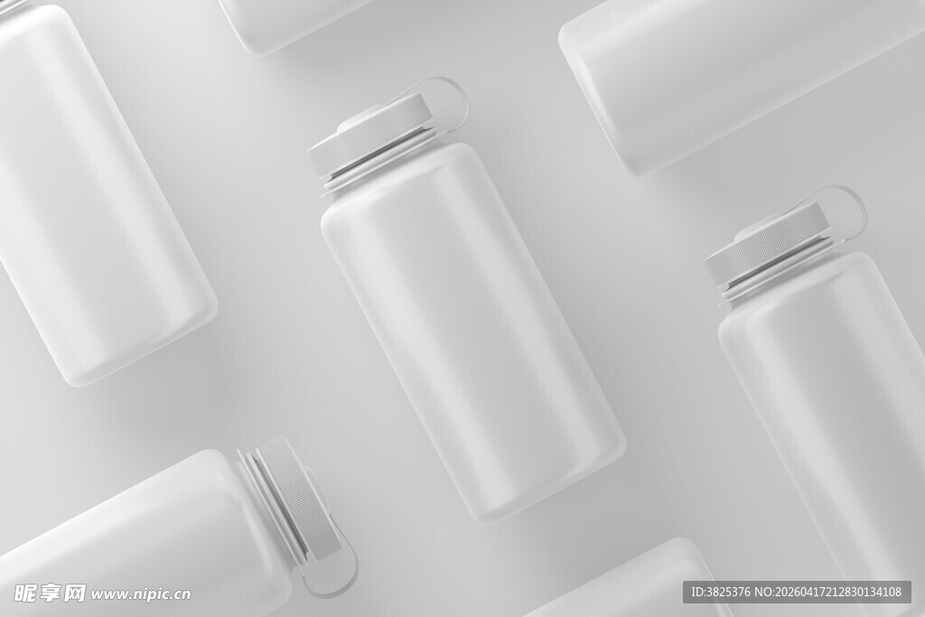 运动水壶包装设计展示样机