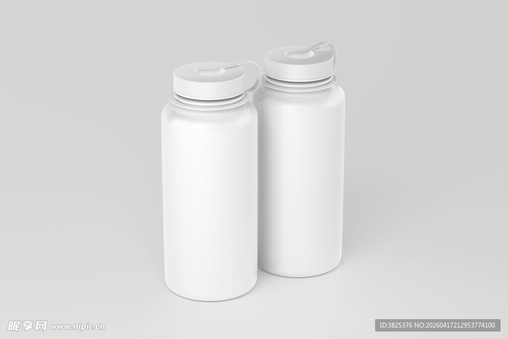 运动水壶包装设计展示样机