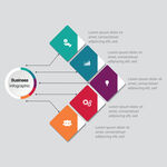 箭头形状信息图