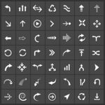 多样箭头图标集合