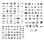 多样箭头方向图标集合