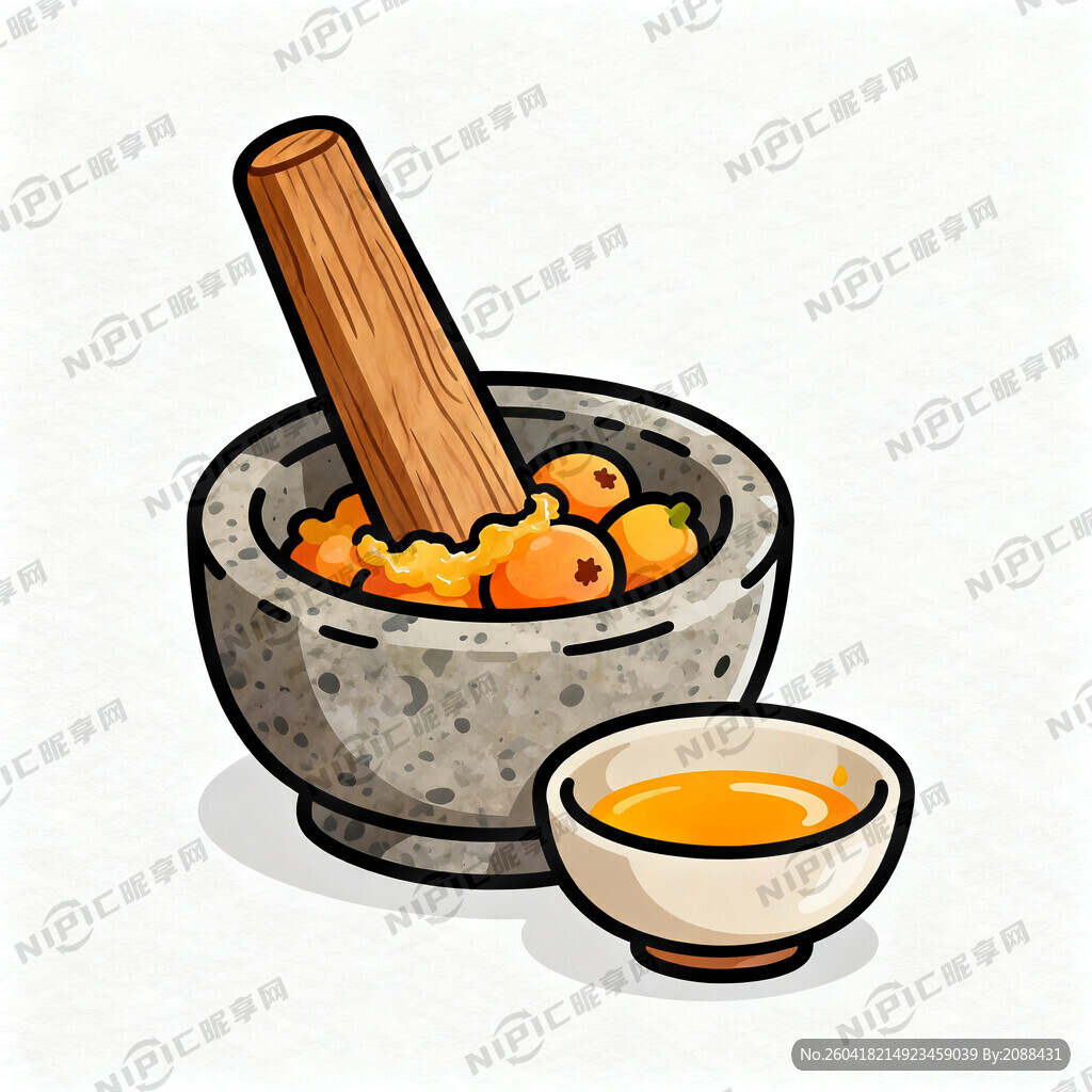 生成一张设备榨枇杷汁的图