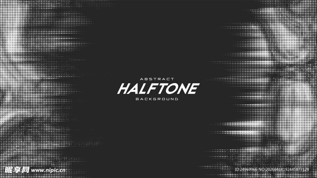 半色调效果背景图