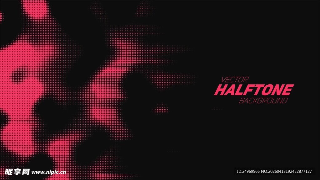 半色调抽象渐变背景图