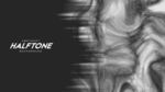 半色调抽象烟雾艺术图