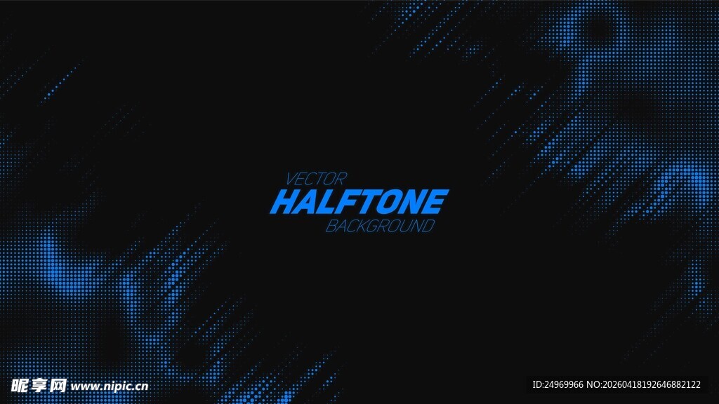 半色调科技风背景图案