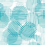 蓝白几何图案背景纹理
