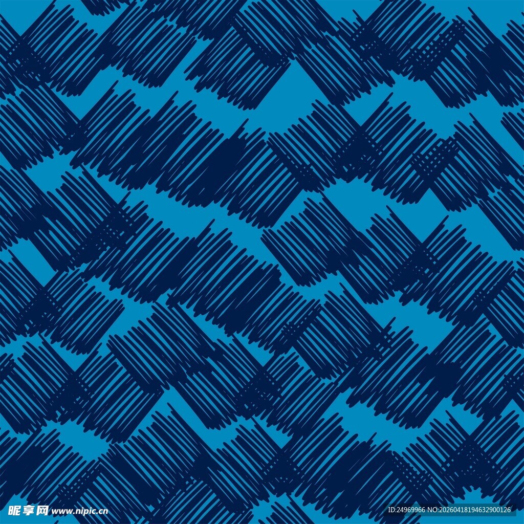 蓝色几何图案纹理背景