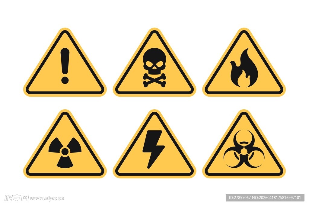 警示标识素材