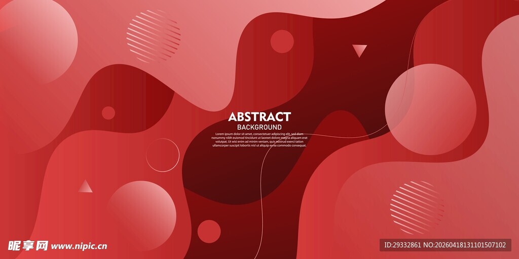 红色抽象背景