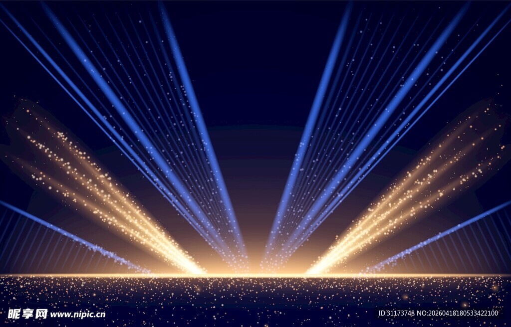 舞台光束背景