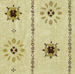 复古花卉图案布料纹理