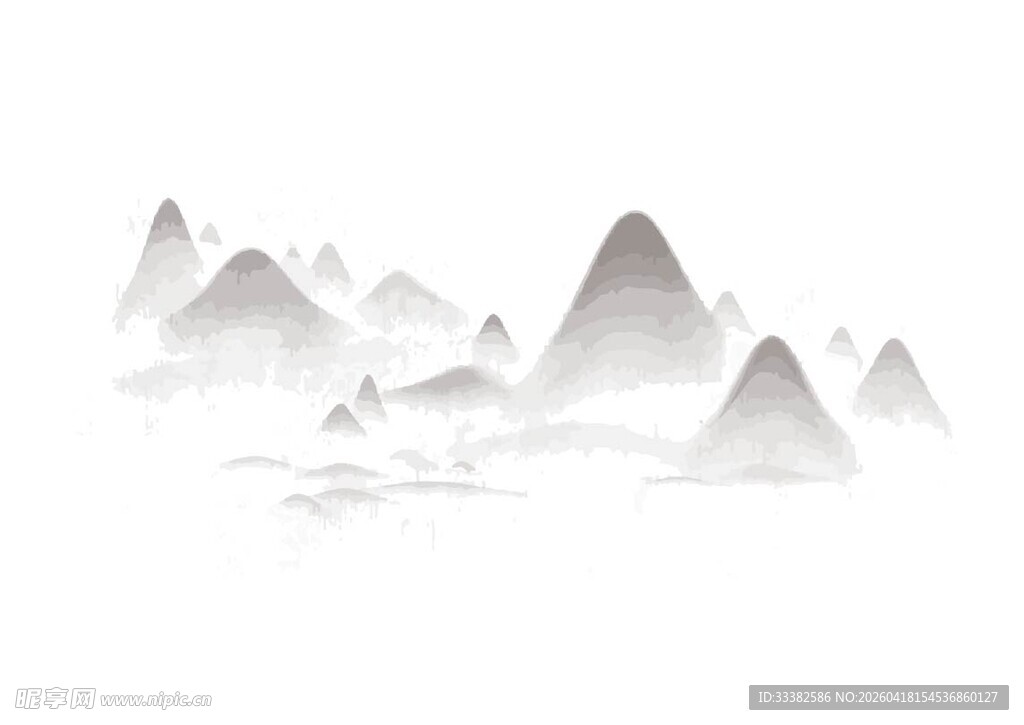 水墨山水意境图