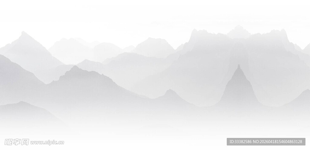简约灰白山脉背景图