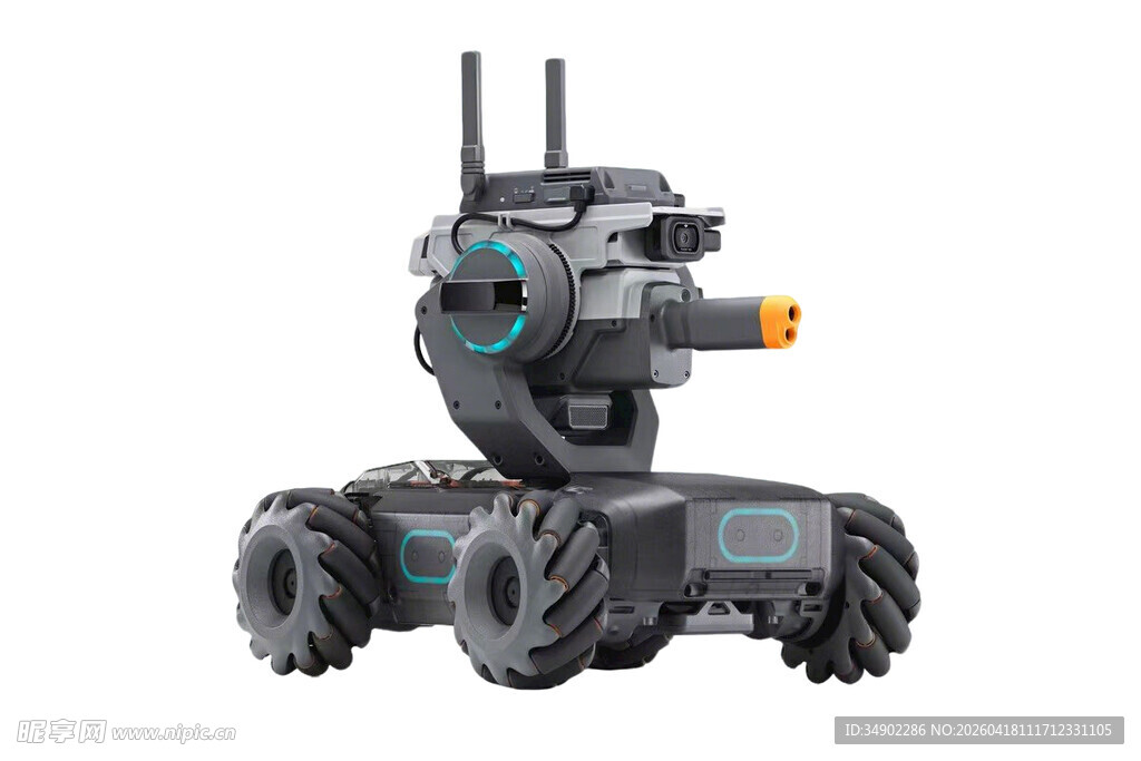 四轮智能遥控机器人
