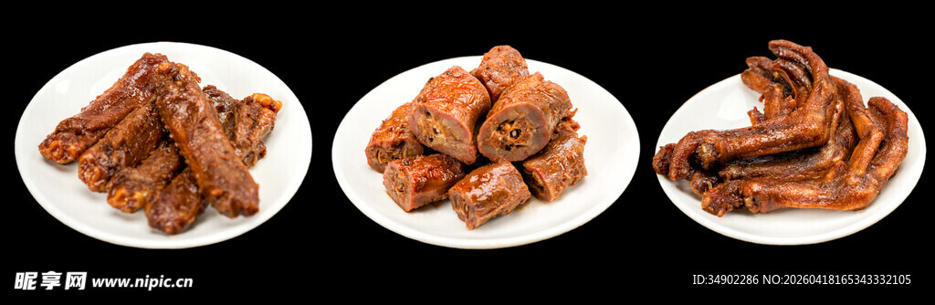 免扣鸭翅鸭脖鸭爪