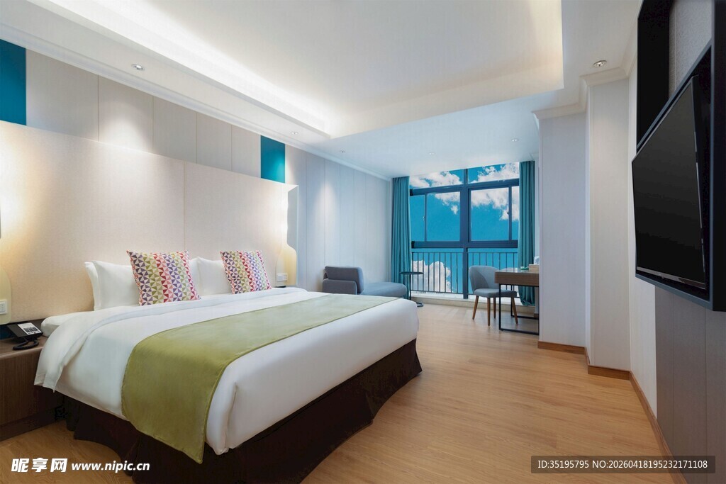 现代简约风格温馨卧室