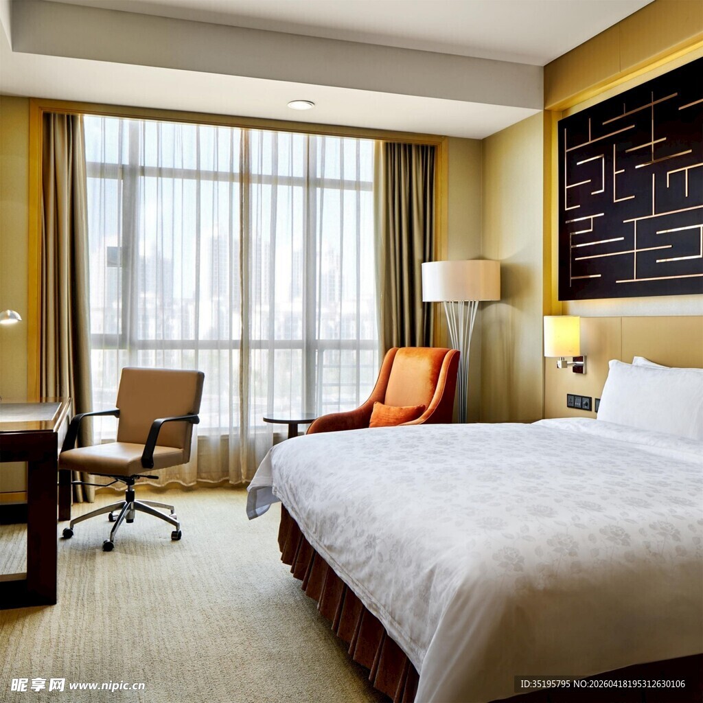 现代风格舒适酒店客房