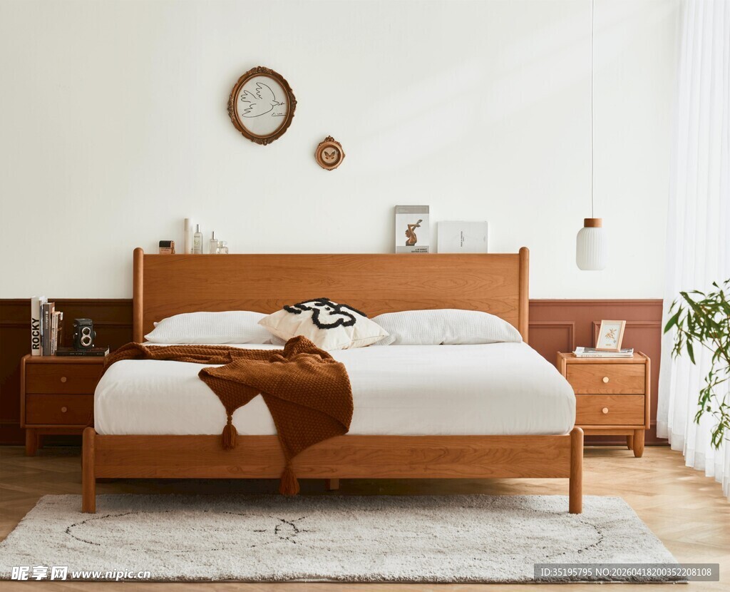 简约温馨卧室家居场景