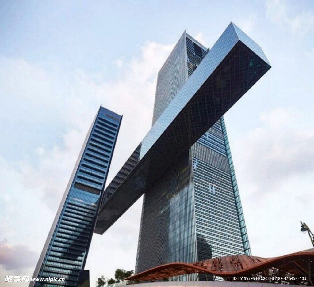 独特造型的摩天大楼