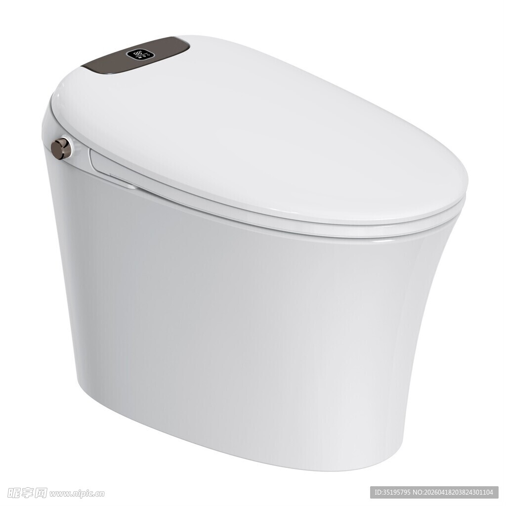 智能白色马桶