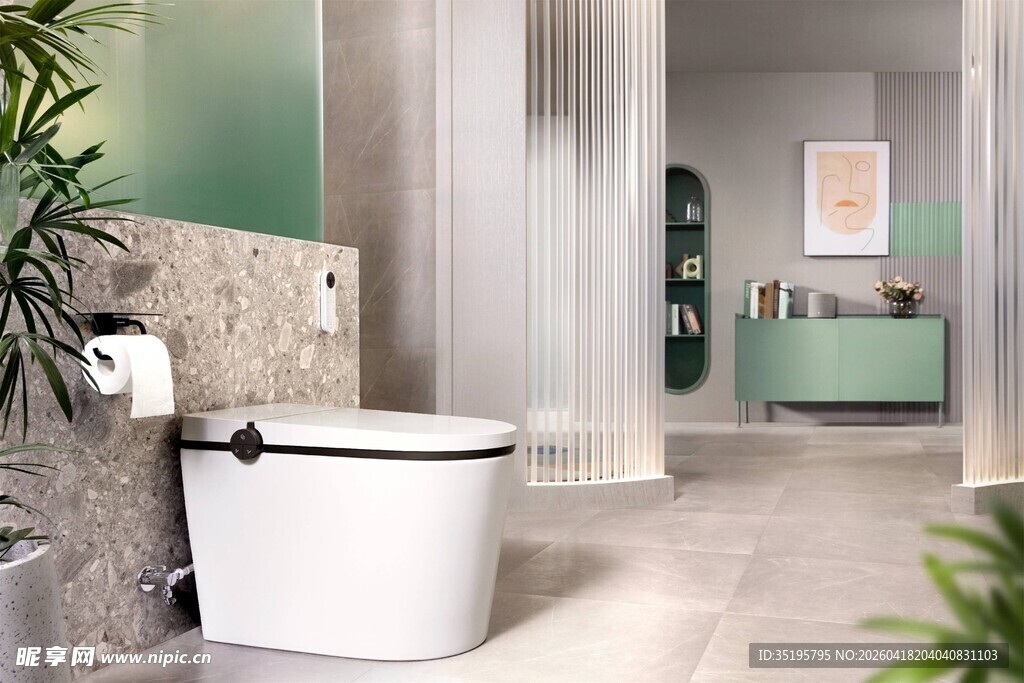 现代简约风格智能马桶