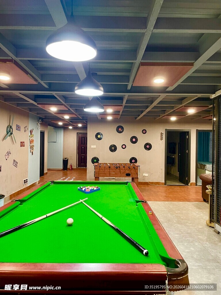 室内台球室