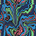 抽象动感波纹图案