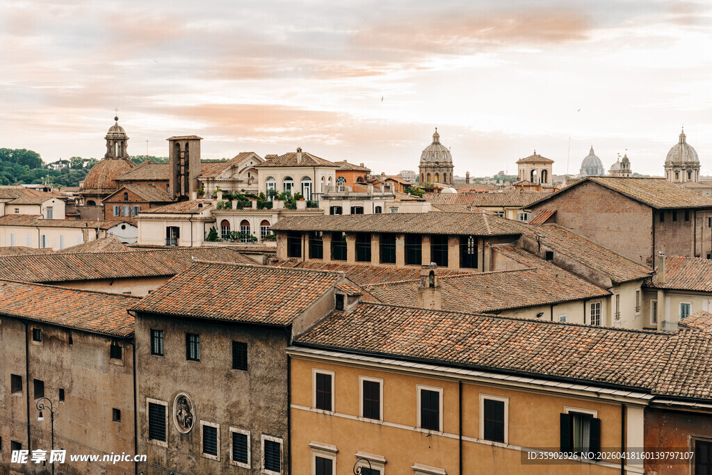 罗马城市建筑景观