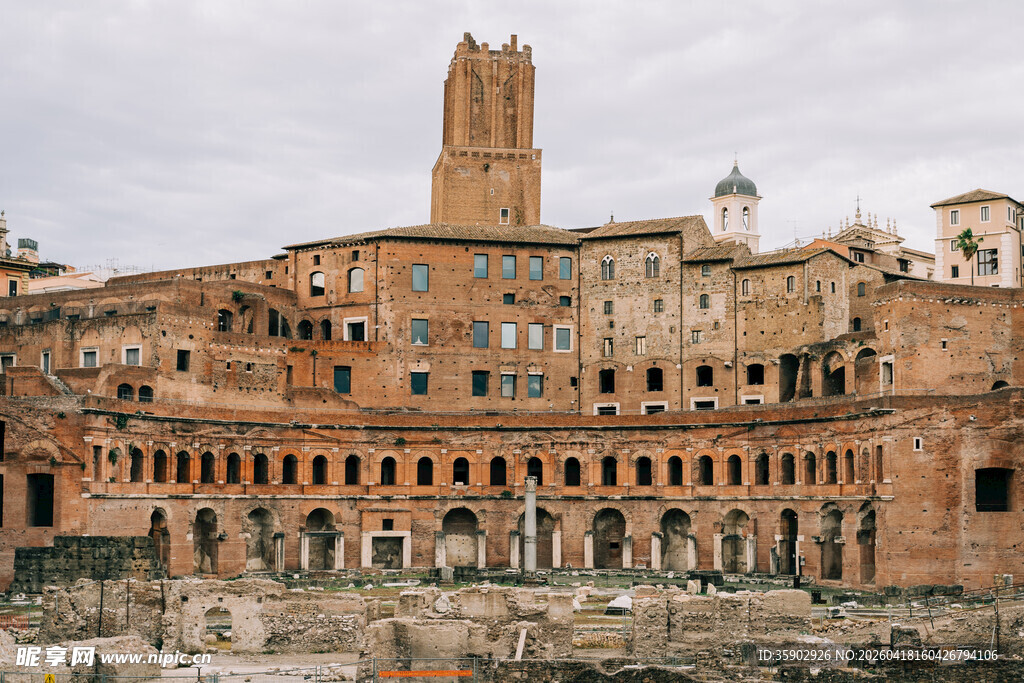 罗马古建筑景观