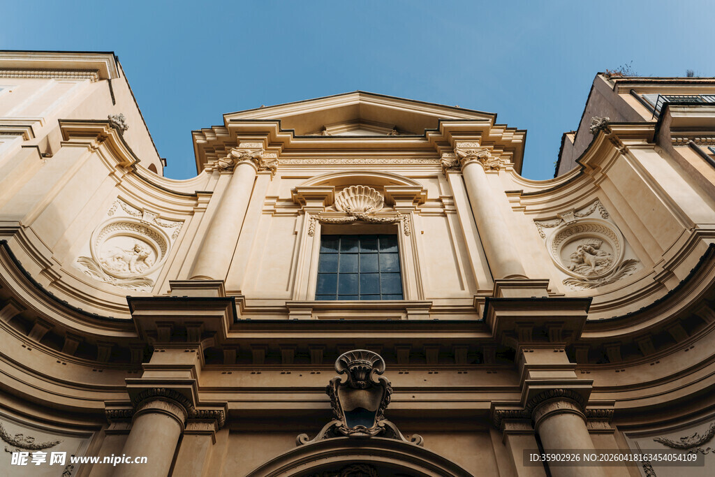 古典风格精美建筑外观