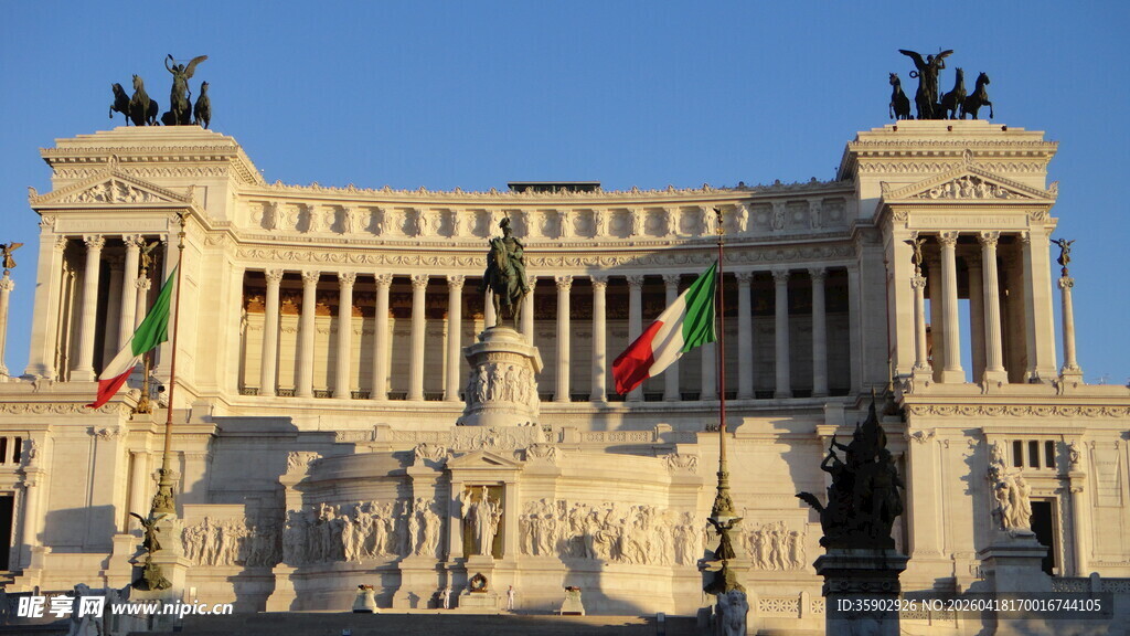 罗马维克多埃曼纽尔二世纪念堂