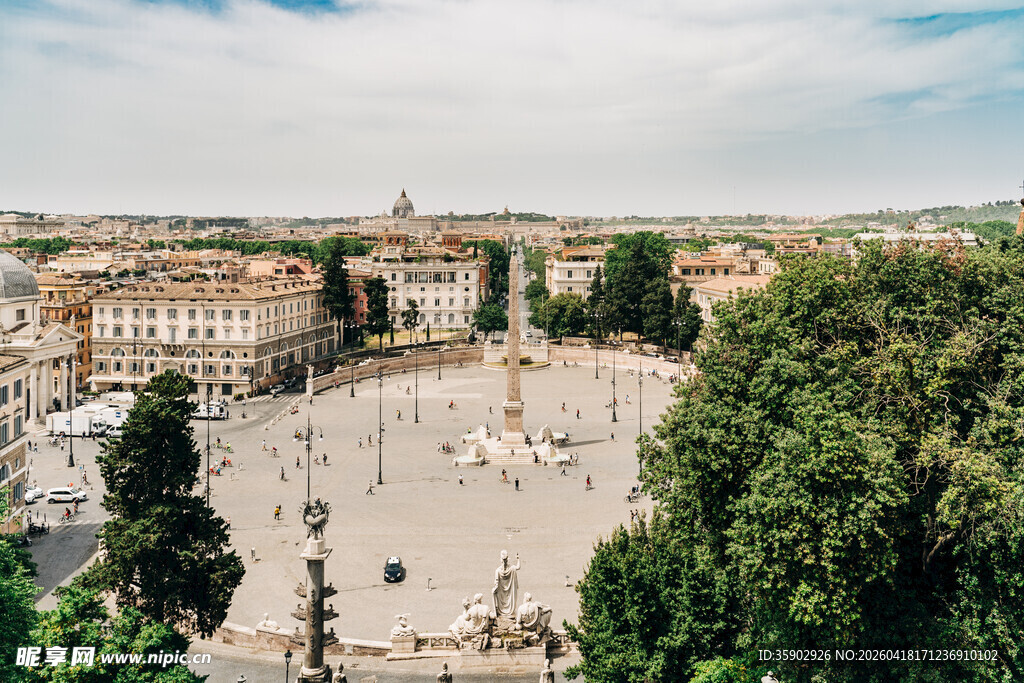 罗马城市广场景观