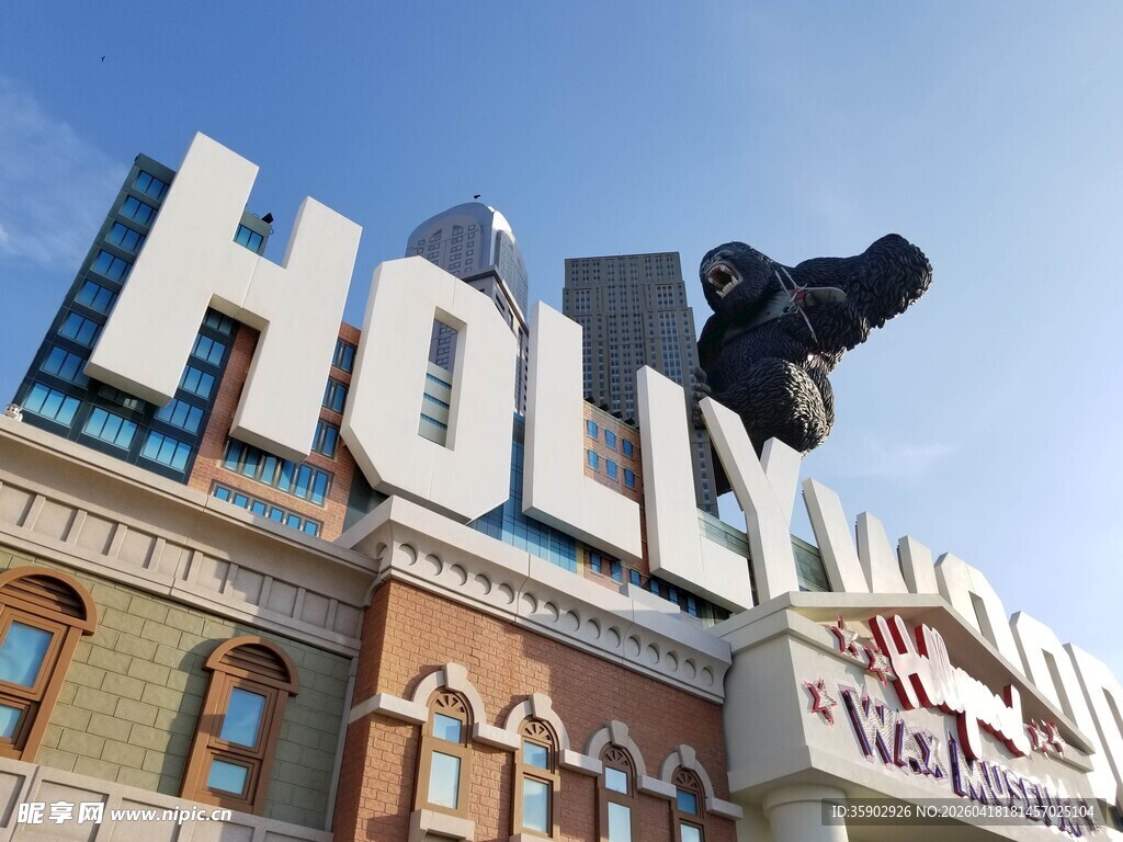 好莱坞标志性地标建筑