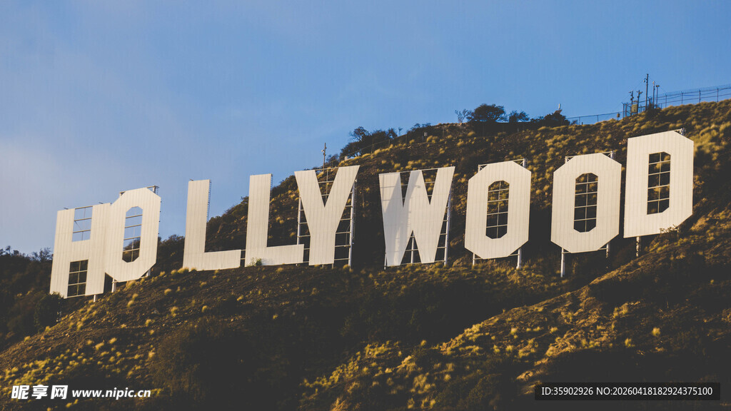 好莱坞标志性标牌
