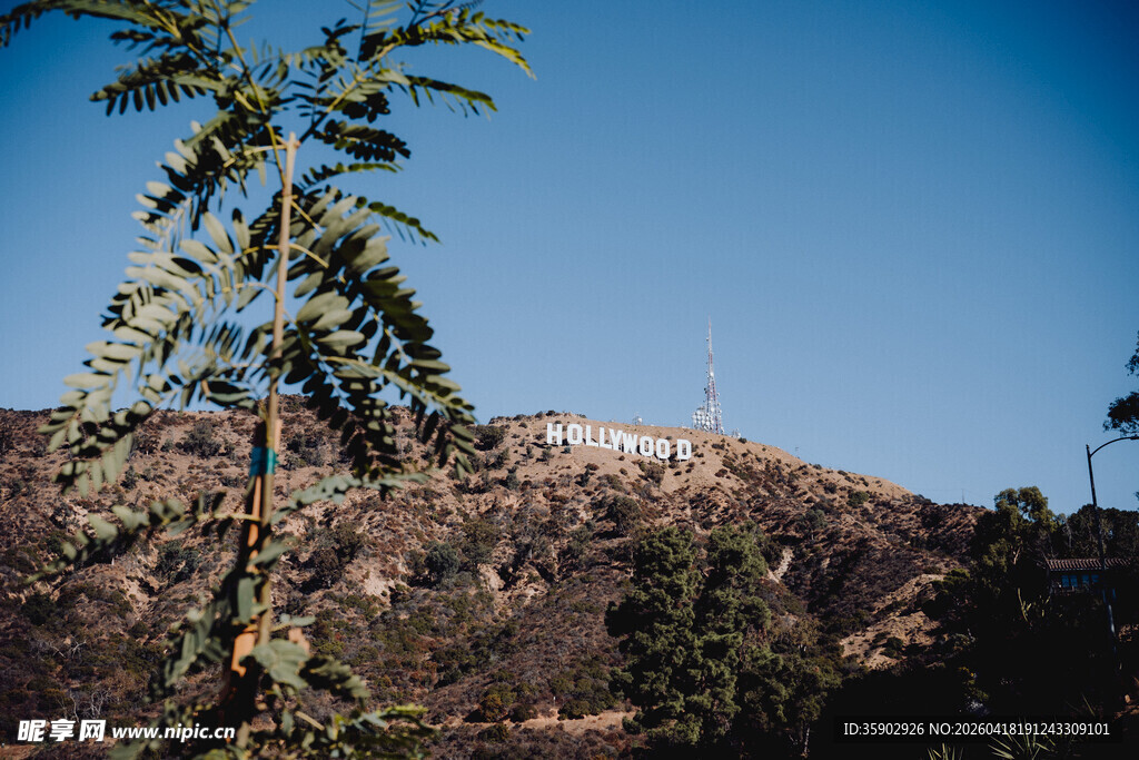 好莱坞标识远景