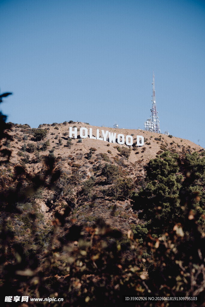 好莱坞标志景观
