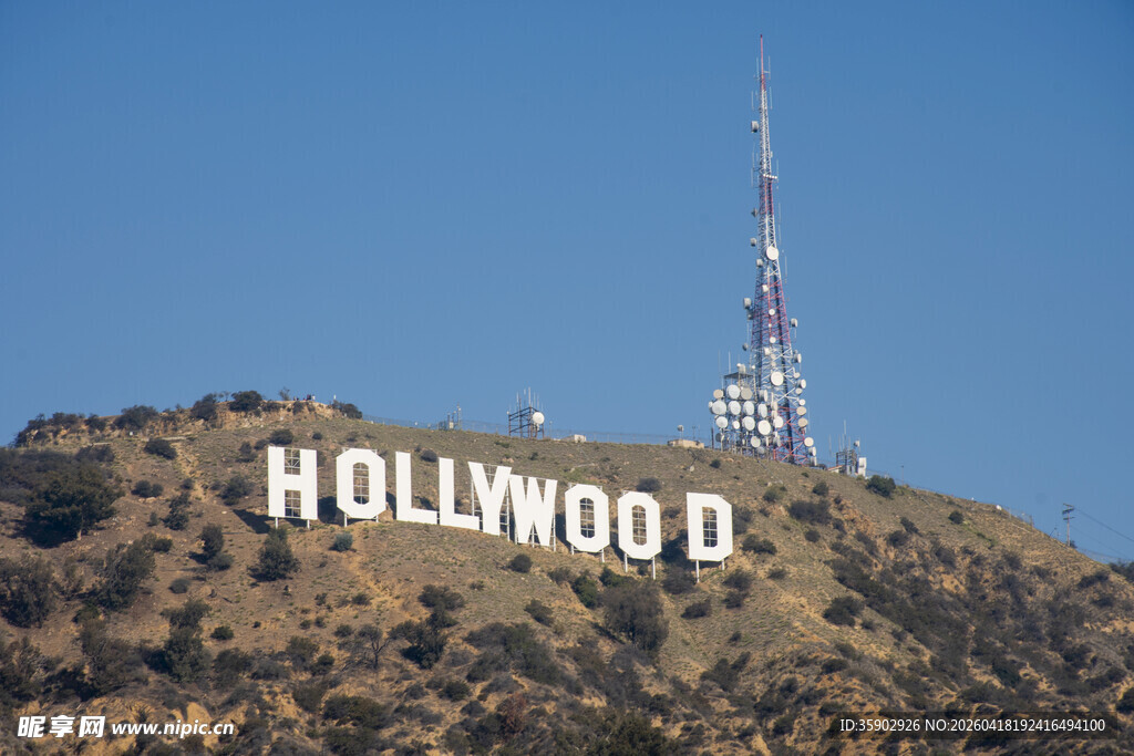 好莱坞标志景观