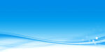 蓝色渐变波浪背景图