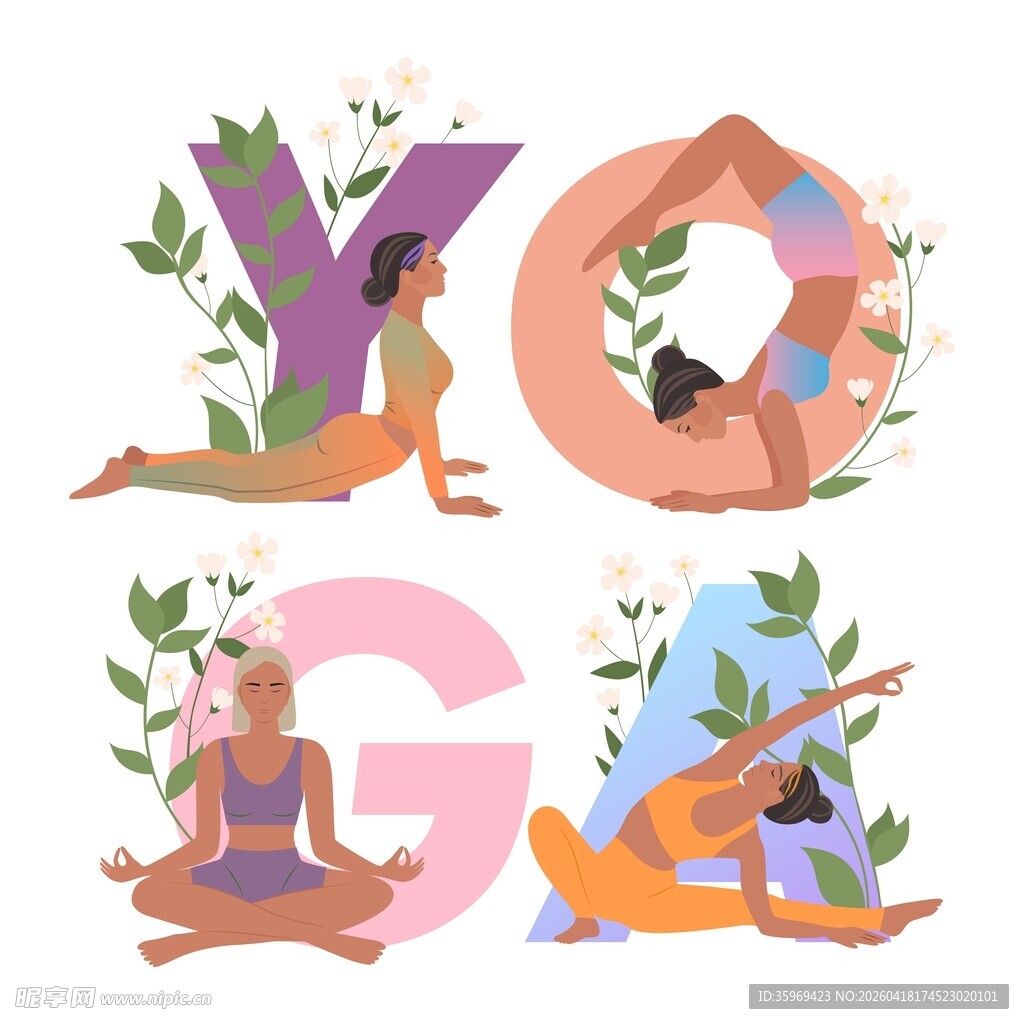 瑜伽主题素材