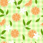 橙子格纹背景