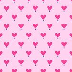 爱心印花背景