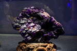 紫晶洞摆件尽显自然之美
