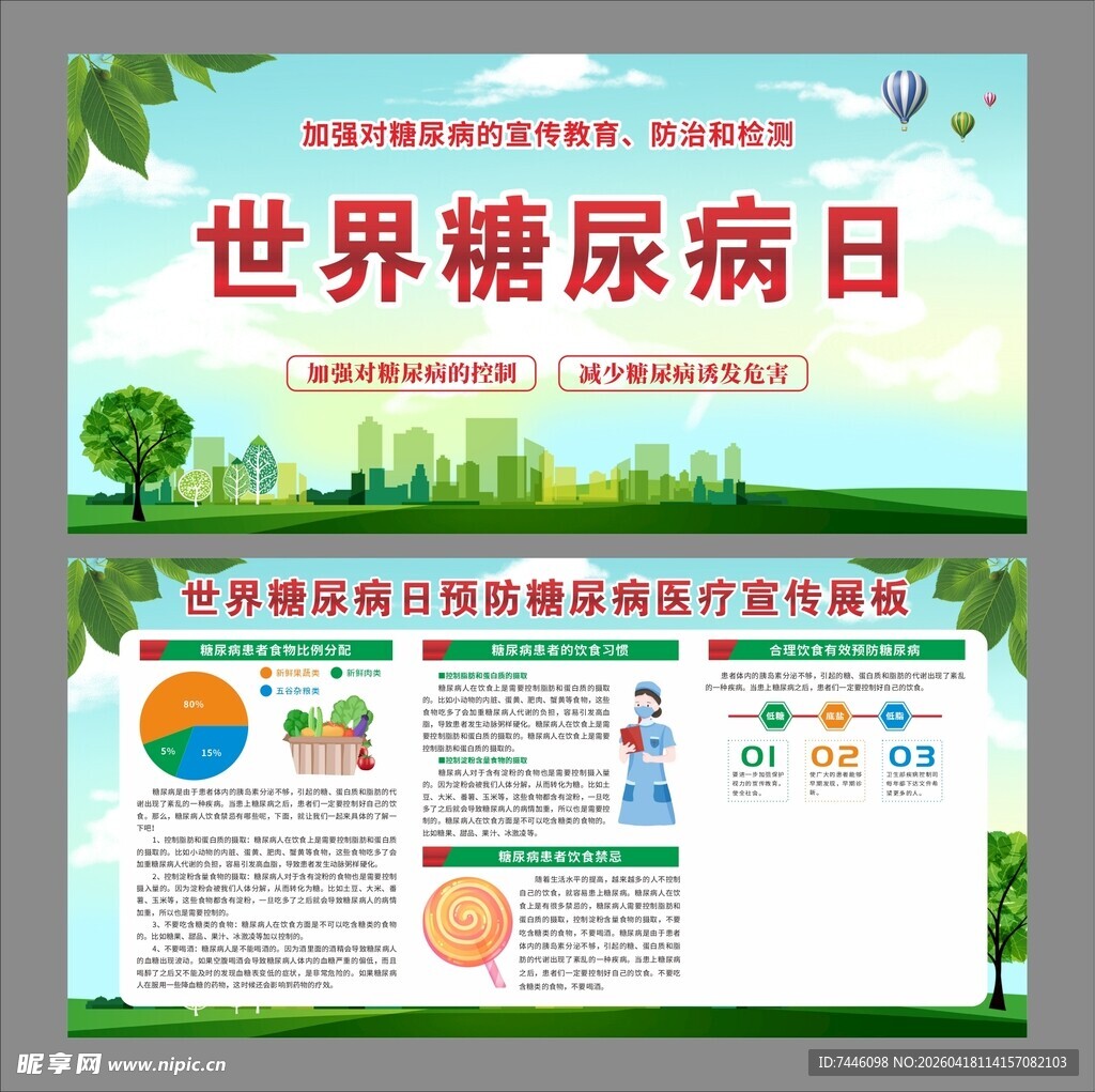 世界糖尿病日防糖尿病医疗