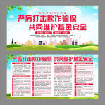 打击骗保医疗展板
