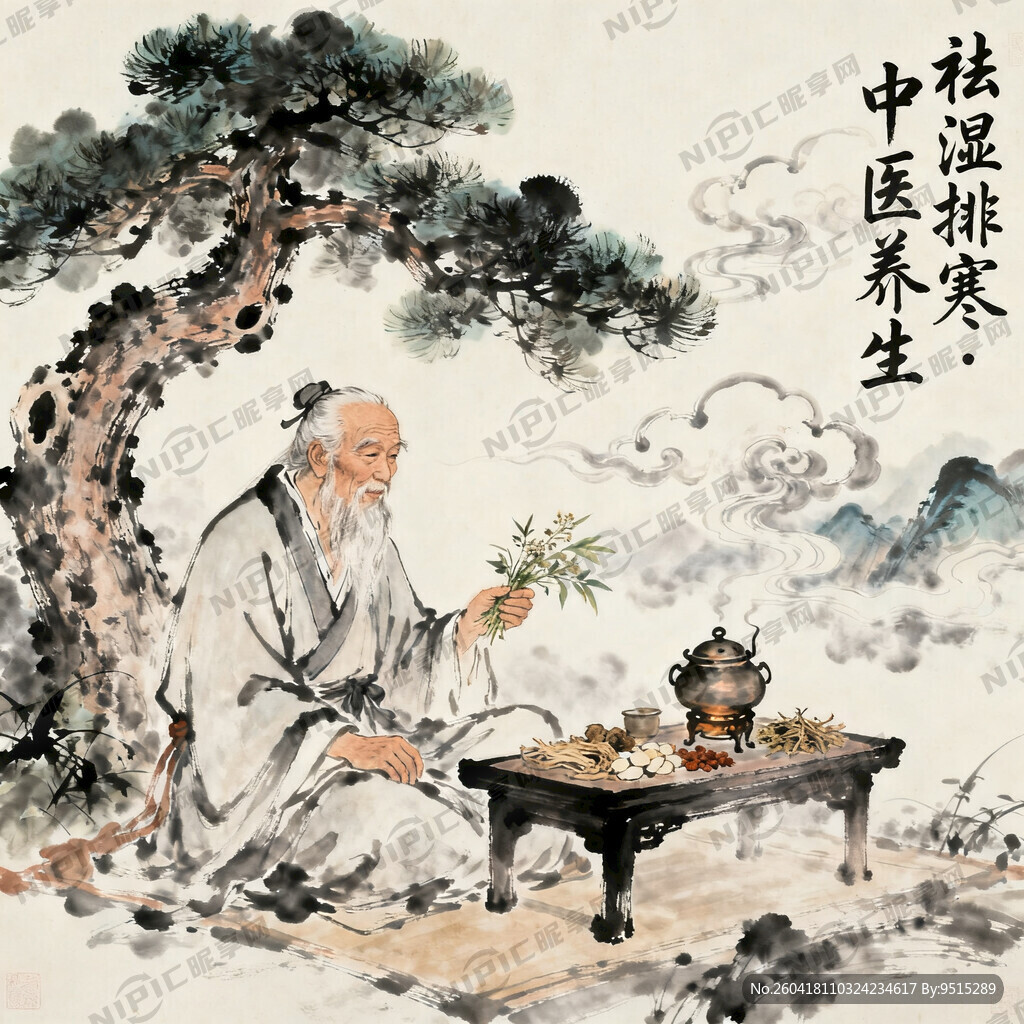 中国风 水墨风格 写意 高雅